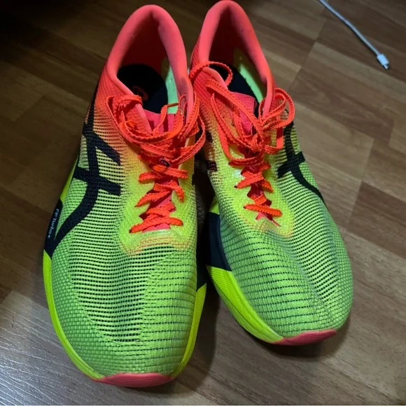 Asics Vibrant Orange Athletic Shoes - Picture 1 of 12